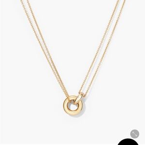 Mejuri Linked Necklace Gold Vermeil